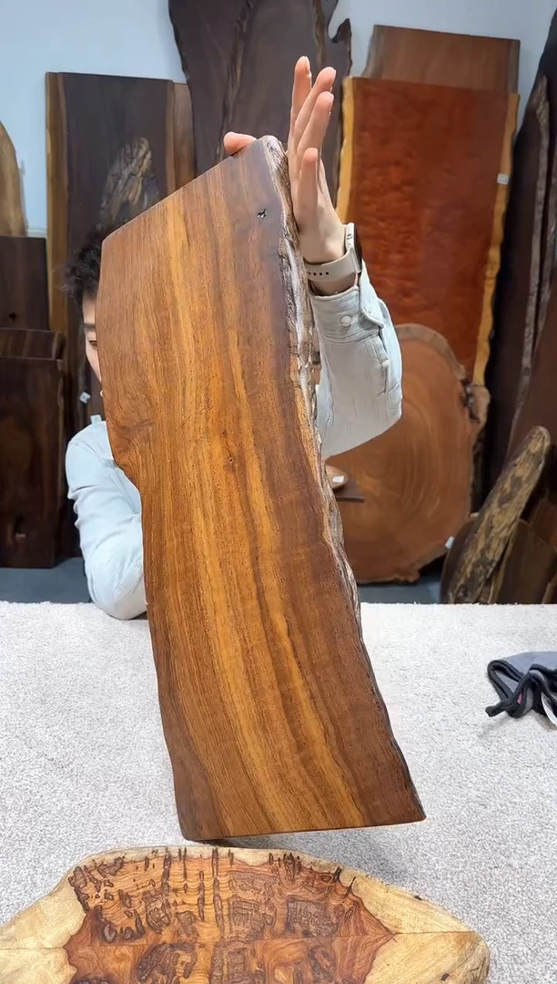【闪购商品】风车木（黑檀木）尺寸61*25*2.3编号502