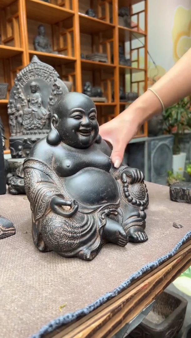 陶土【火山泥】大肚佛