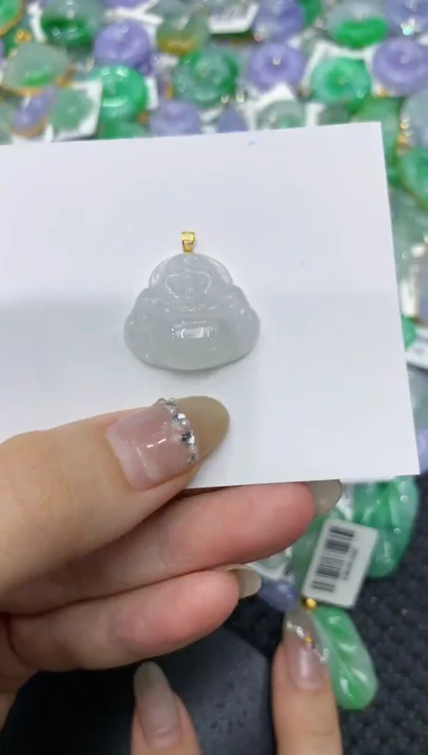 【闪购商品】翡翠颈饰18K金镶嵌222222222