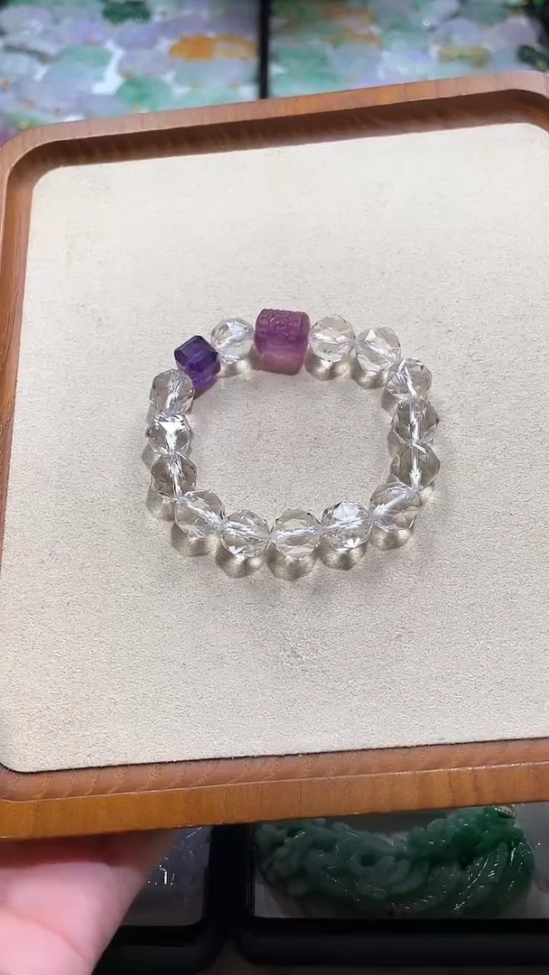 【闪购商品】水晶手链未镶嵌手链