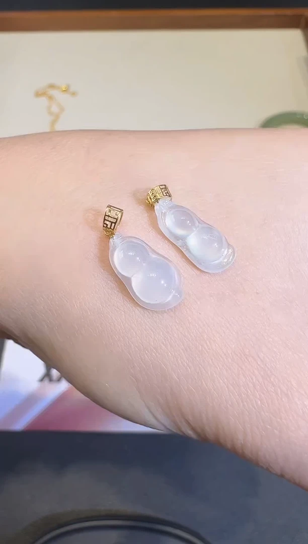 颈饰18K金镶嵌翡翠X1207-512-208多样性一件