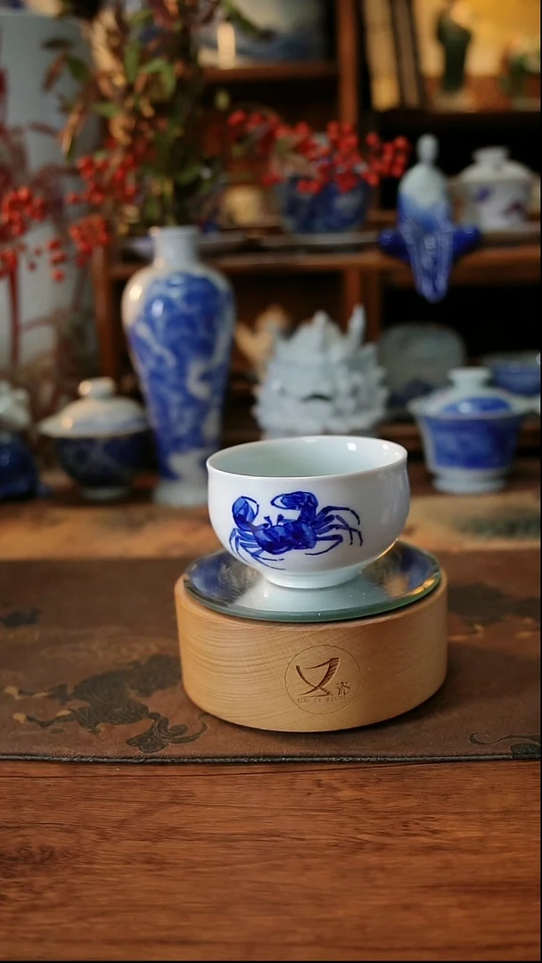 45景德镇手工手绘茶具