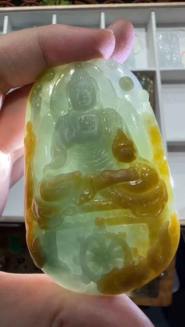 未镶嵌挂件翡翠A货翡翠多样性孤品