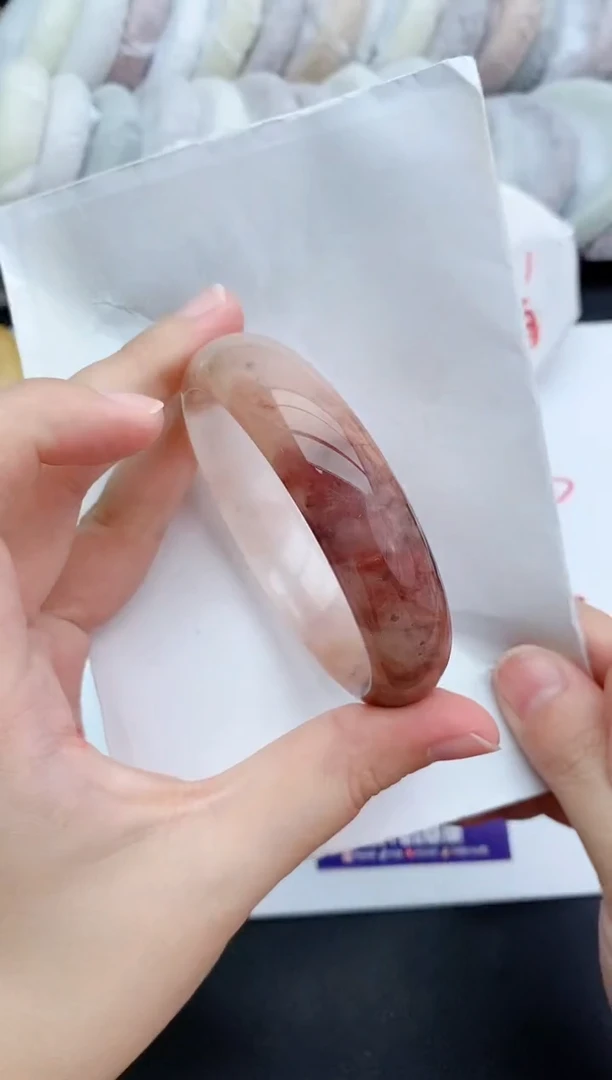 未镶嵌手镯石英质玉瑕疵260+57/58