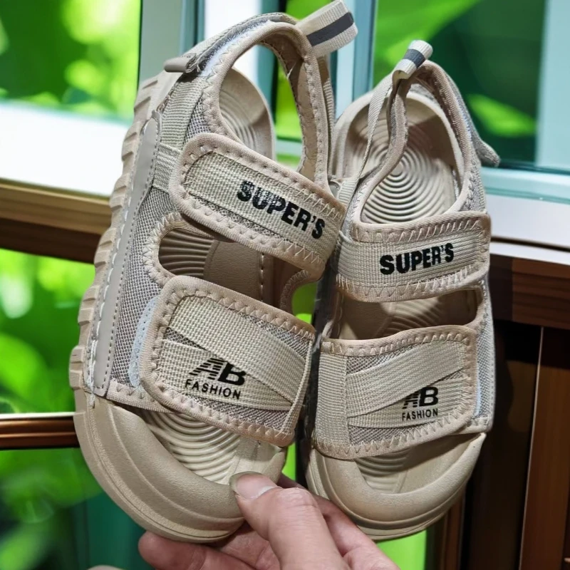 717夏季新款儿童软底沙滩鞋男孩子学生宝宝童鞋