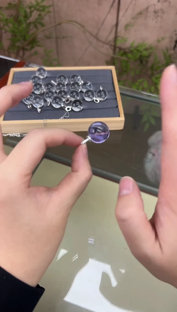 主播推荐玻利维亚紫20mm大泡泡