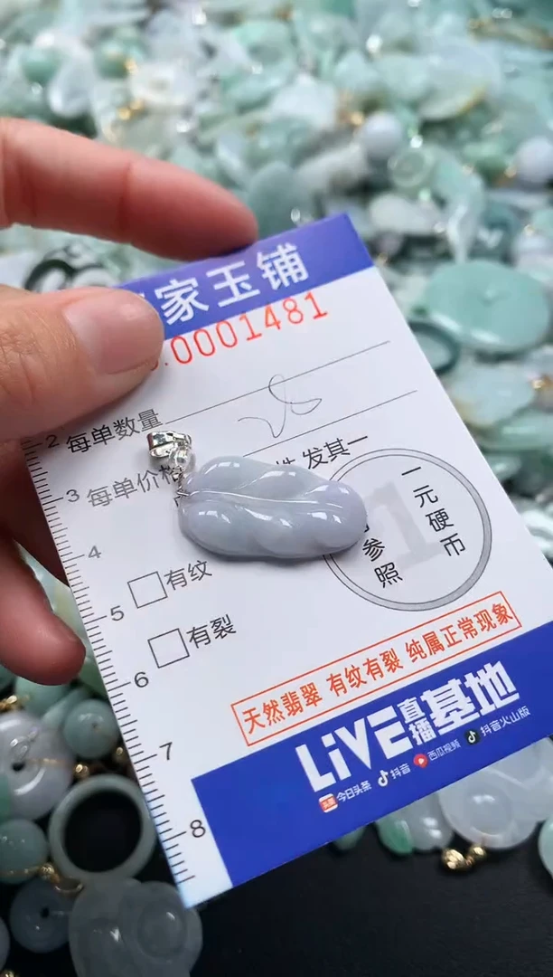 颈饰未镶嵌翡翠1481