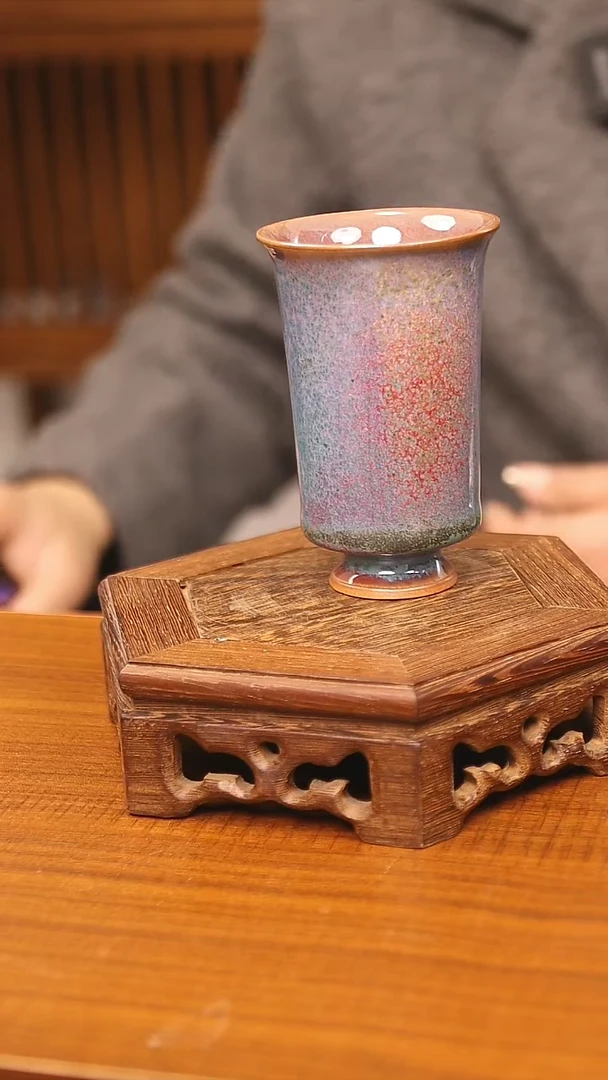 【闪购商品】瓷片钧尚源钧瓷主人杯