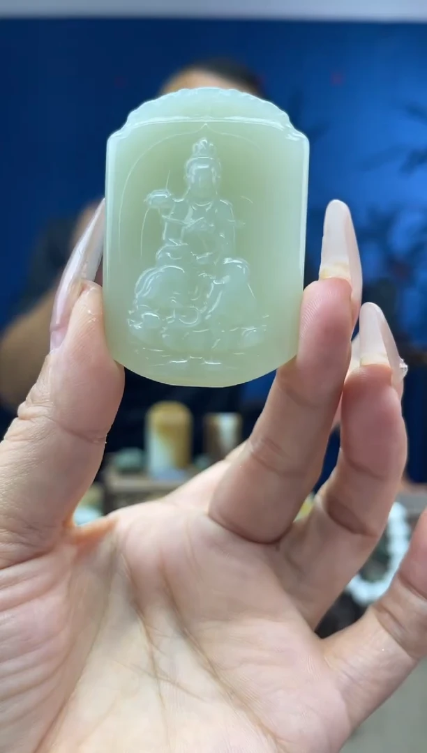 颈饰未镶嵌和田玉1