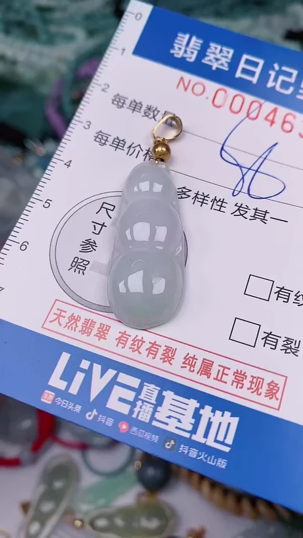 【闪购商品】翡翠颈饰未镶嵌00004630