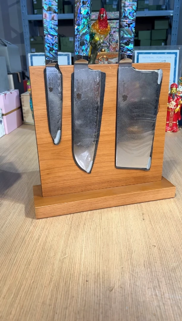 【闪购商品】杯99大马士革三件套+磁吸架-精锐