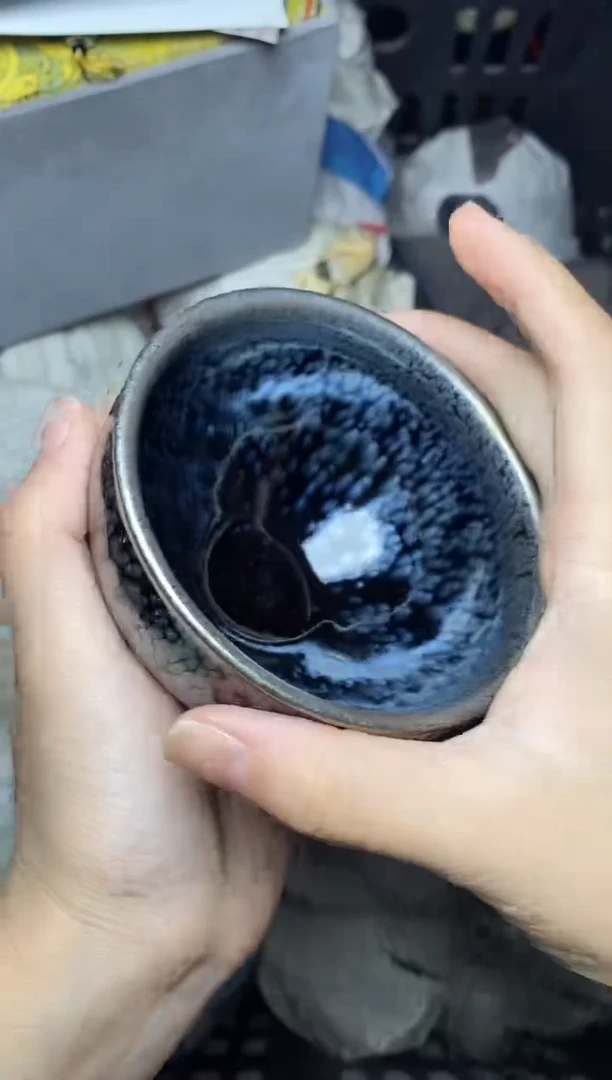 茶盏金奖油滴  盏三疯建盏茶器