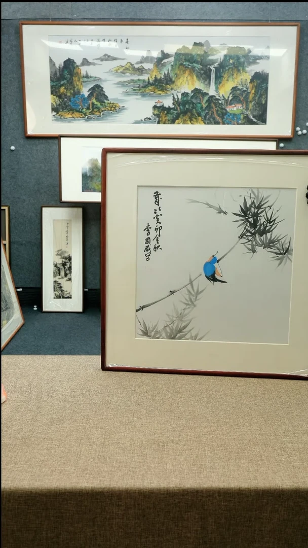 【闪购商品】国画70*70李国威老师花鸟