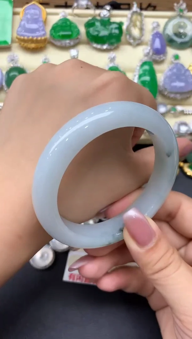 未镶嵌手镯翡翠366-中国好珍宝