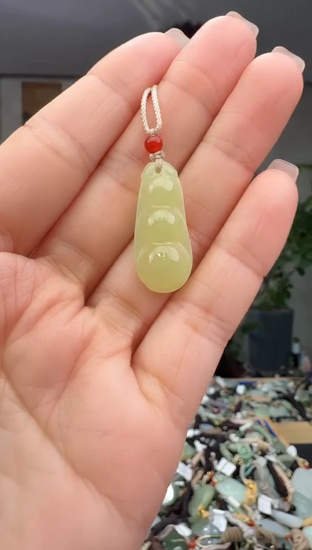 颈饰未镶嵌和田玉拍一发一多样性发货