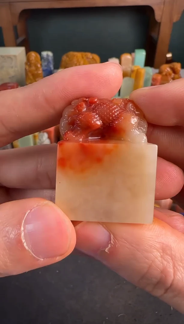 【闪购商品】青田石印石编号编号7280