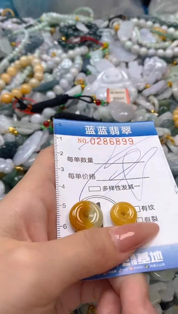 翡翠未镶嵌颈饰闪购0286899多样性发其一
