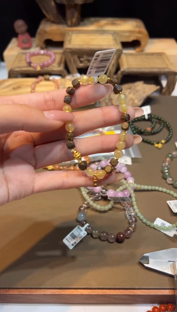 未镶嵌手链水晶手饰@@E7166