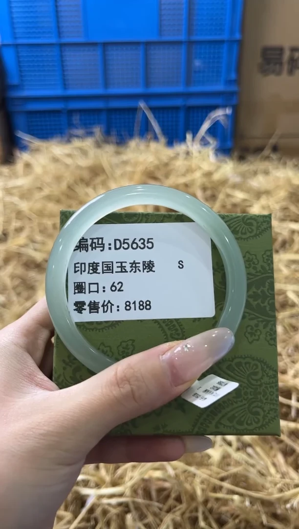 未镶嵌手镯石英质玉D5635