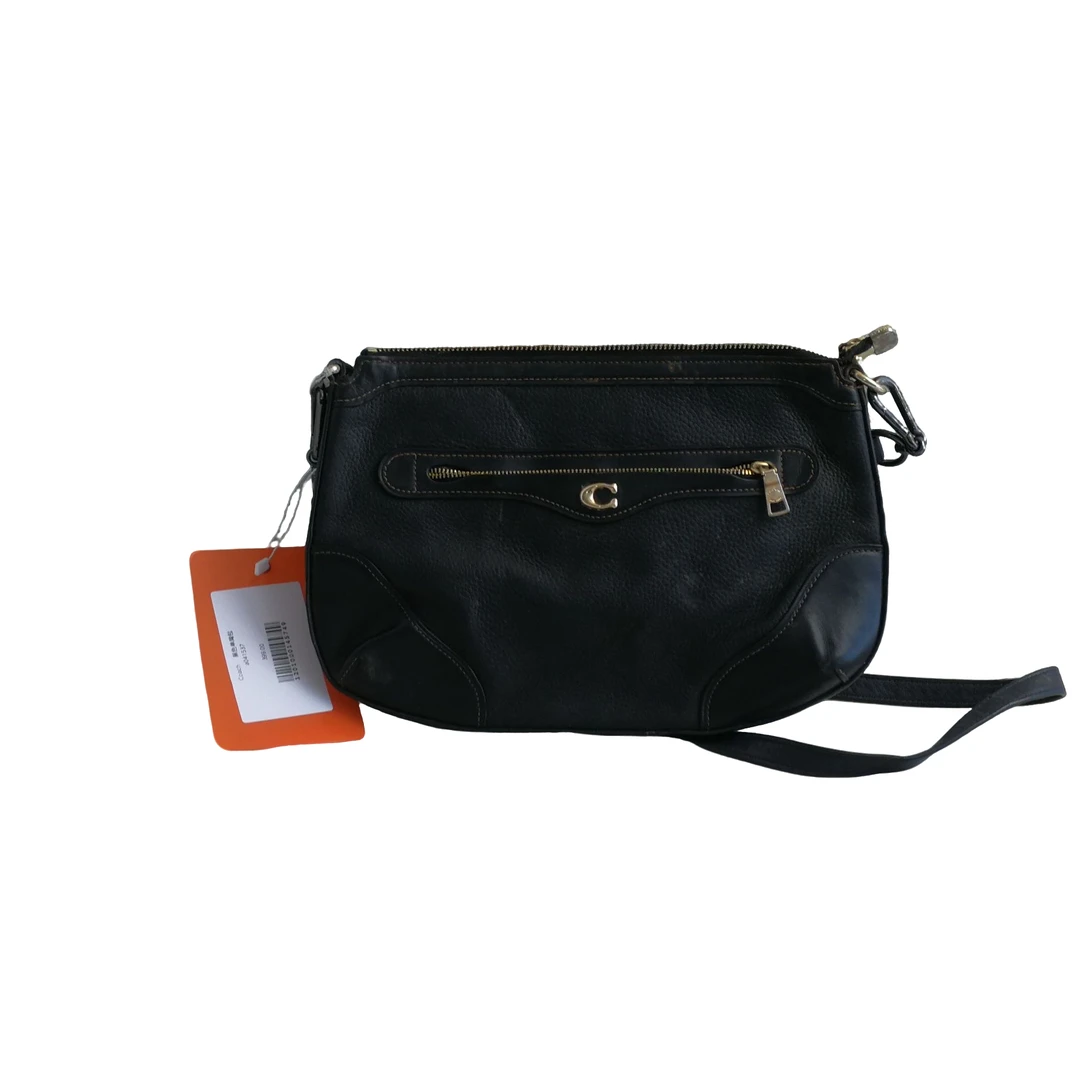 95新 COACH/蔻驰 coach 黑色单肩包   a041537