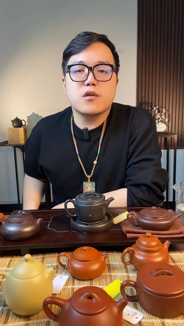 【闪购商品】紫砂茶壶石黄江南春汉瓦