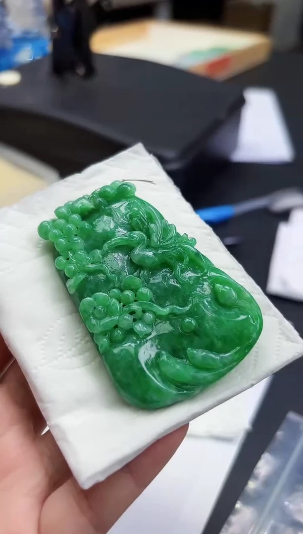 未镶嵌定制翡翠用****201/1122/C/花鸟