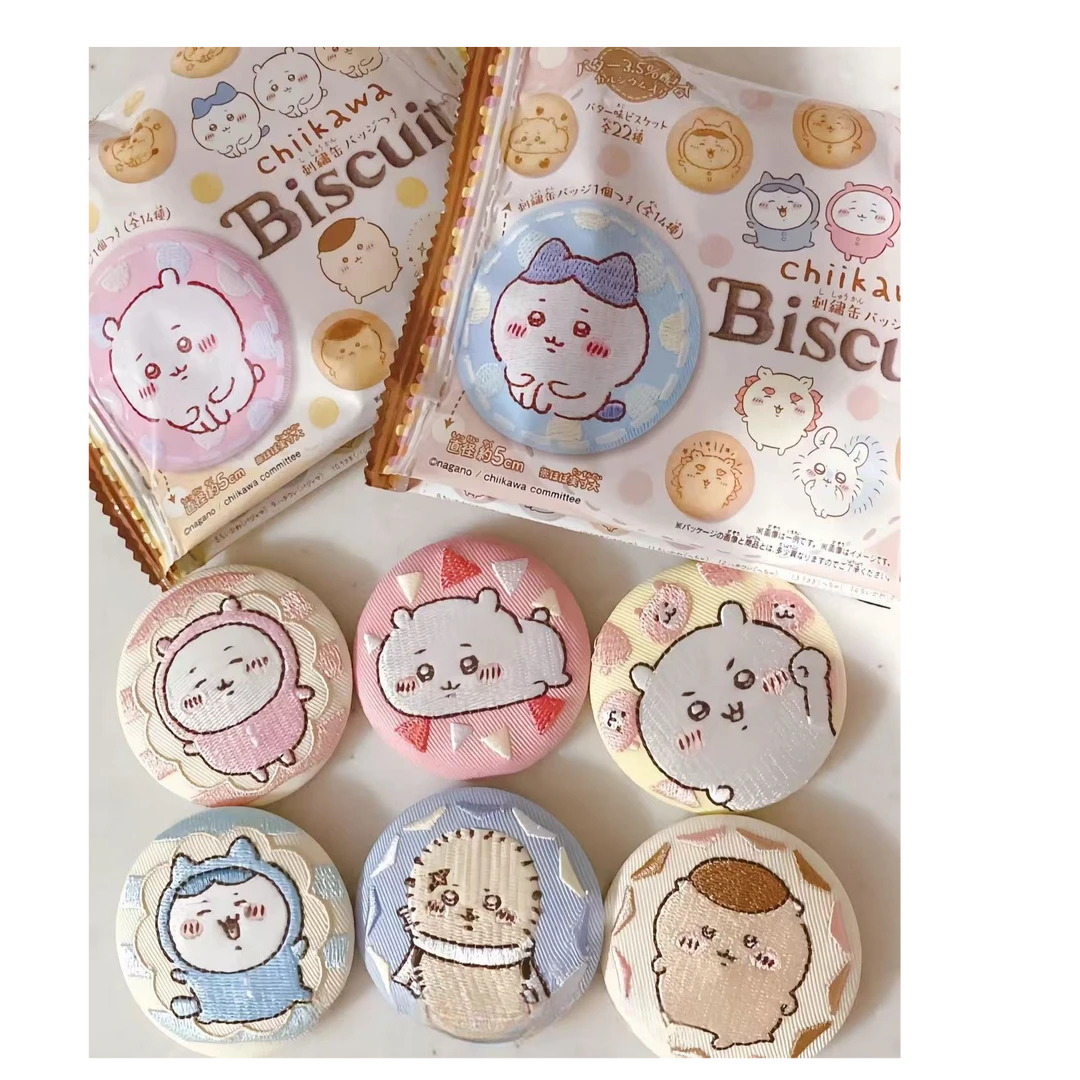 【吉伊卡哇】Chiikawa刺绣饼干吧唧盲盒乌萨奇