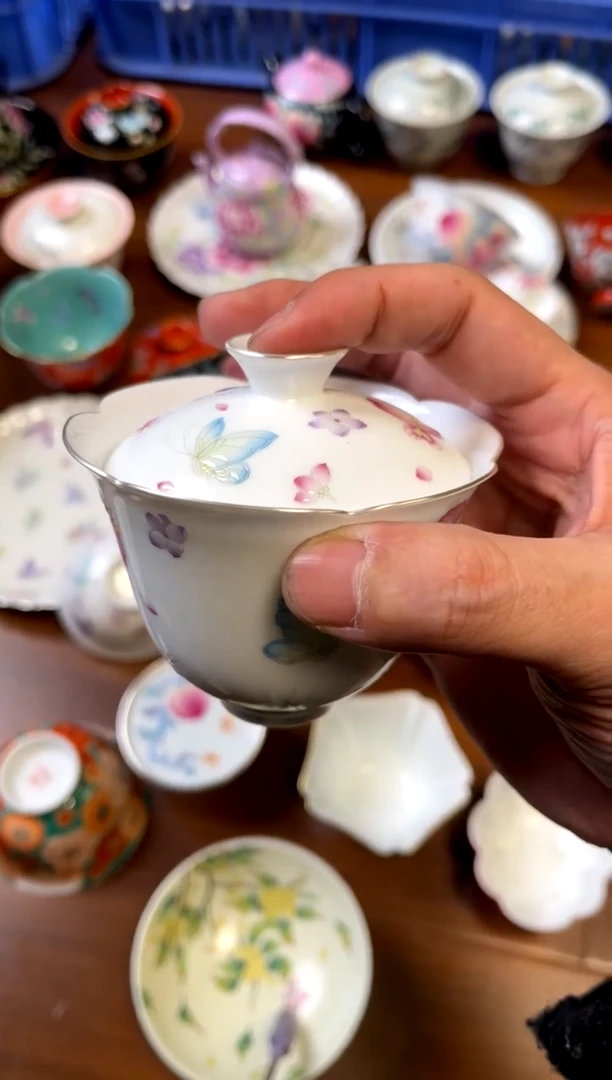 【闪购商品】景德镇纯手绘陶瓷茶具