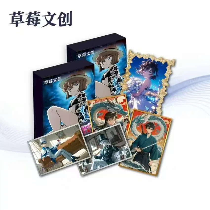 【叠叠】草莓文创 ×孤光狩夜-名侦探柯南收藏色纸盲盒（默认代拆）