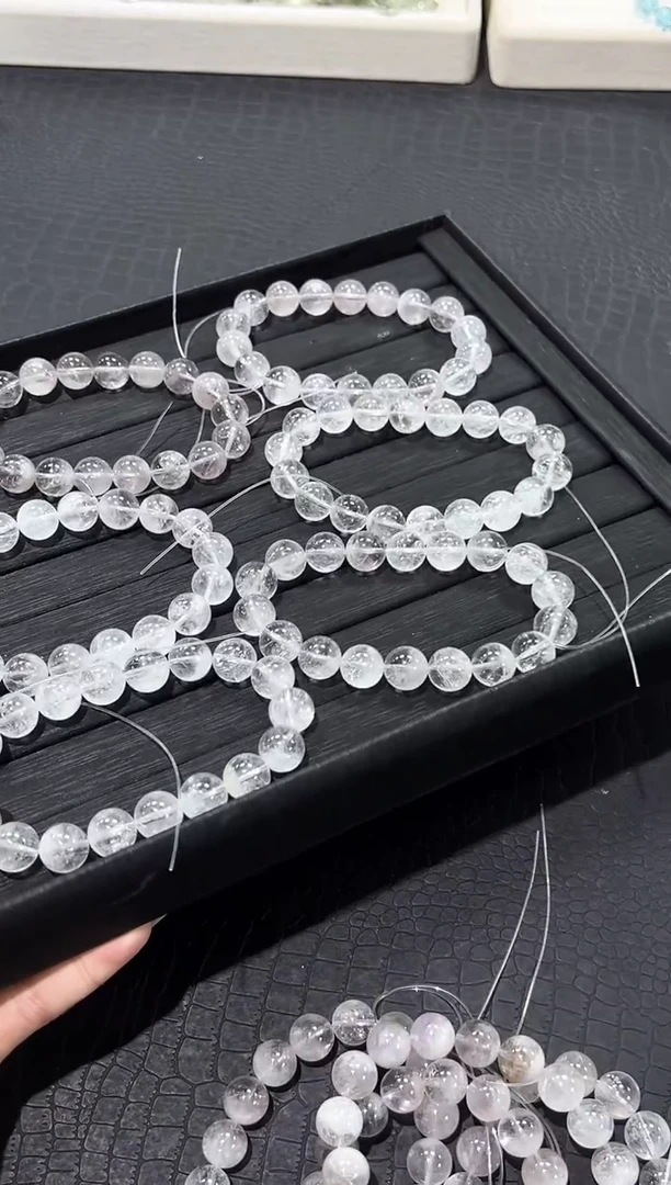 水晶手链未镶嵌20b多样性发其一【1条】默认微瑕11mm