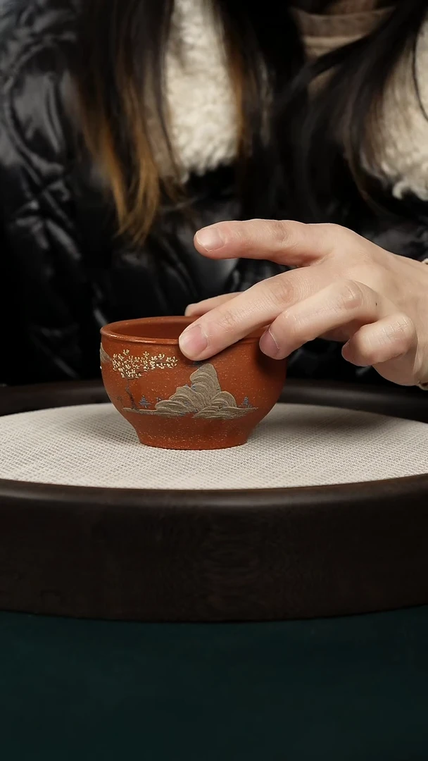 【闪购商品】紫砂茶壶宜兴紫砂降坡泥主人杯