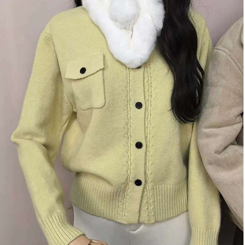 针织衫秋冬上衣春秋韩版女针织直播间扣号链接