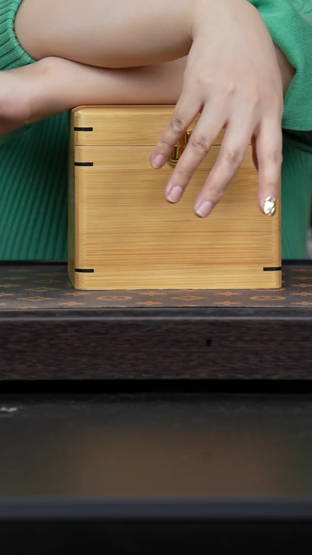 茶壶紫砂梨皮段共生盒子