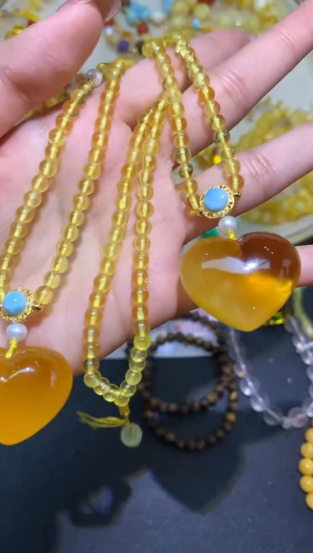 【小鱼严选】蜜蜡吊坠多样性发其一-ml001-多样性发其一|BML