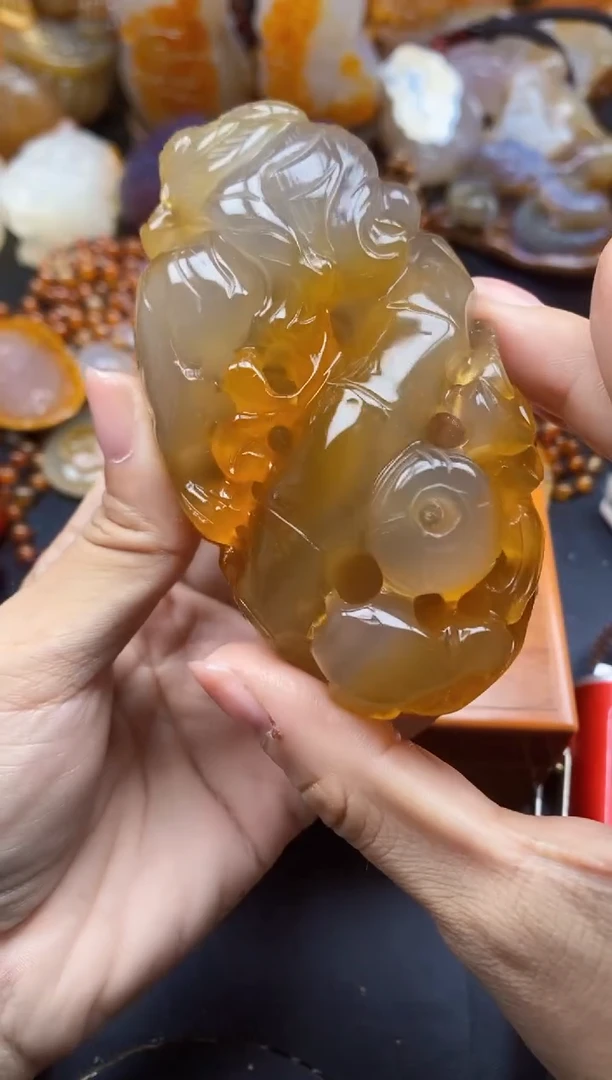 未镶嵌1玛瑙/玉髓黑*ll
