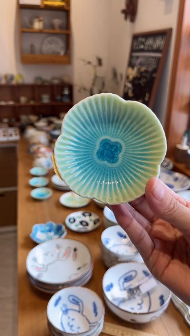 瓷日本小碟孤品6号小碟