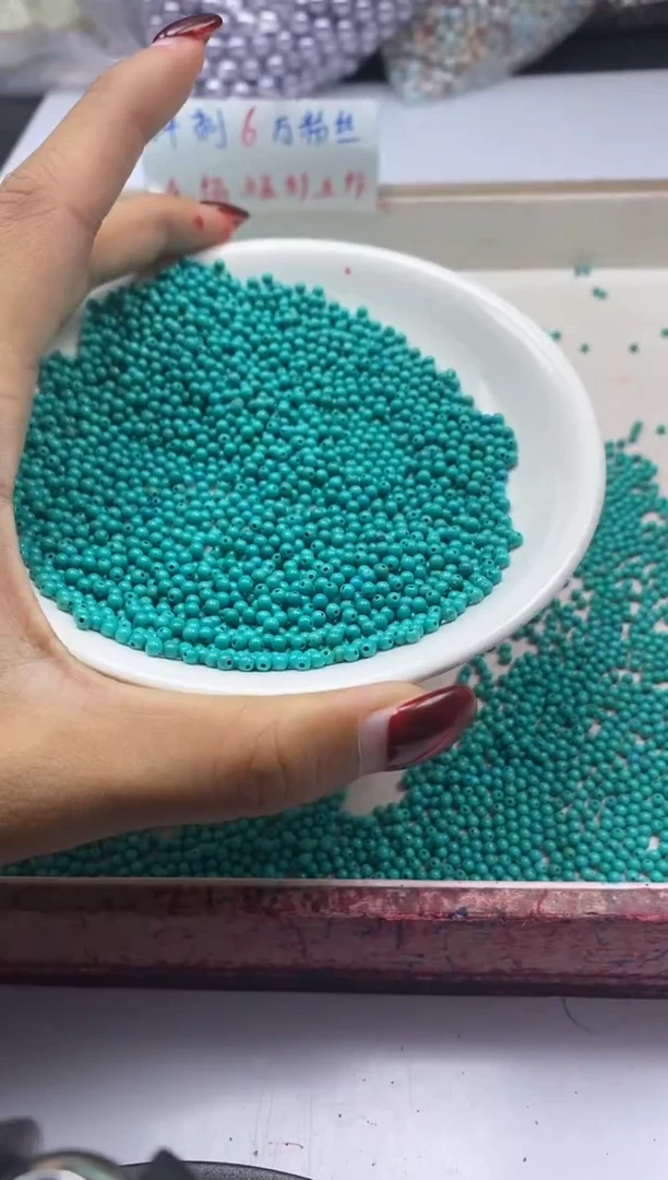 【闪购商品】玛瑙/玉髓颈饰未镶嵌w411高瓷绿*松2mm*100颗