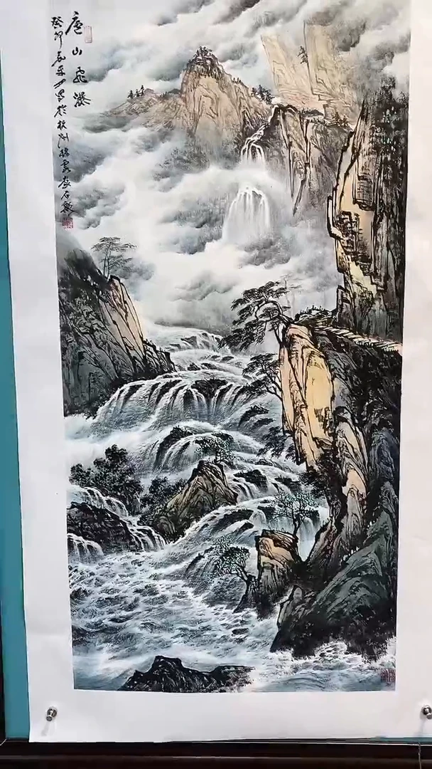 国画国画画都展厅国画作品B22