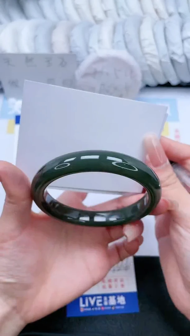 【闪购商品】和田玉手镯未镶嵌T238-63.4