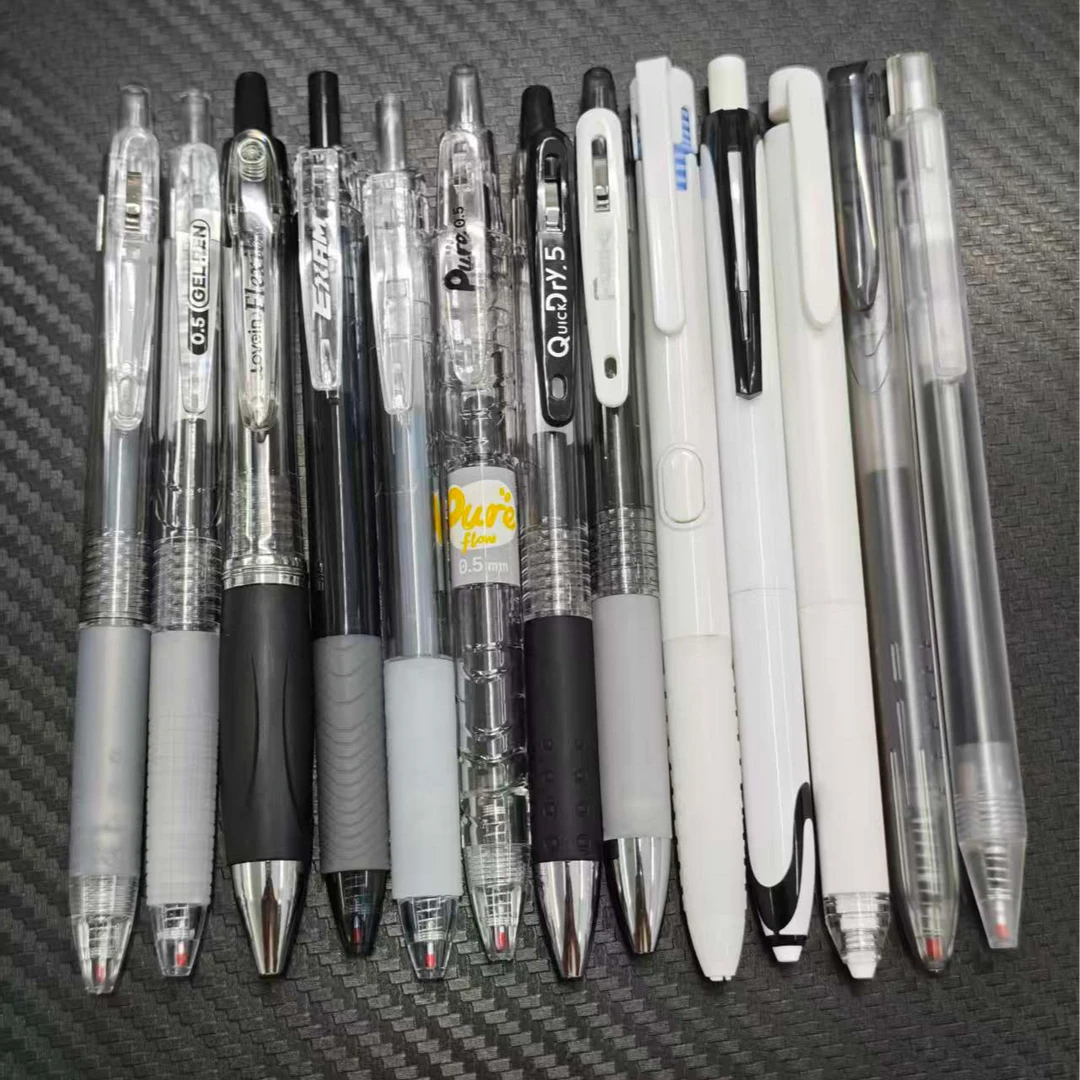 【发13支笔-黑色】【8支知心+5支天卓（多笔杆颜色不挑）】