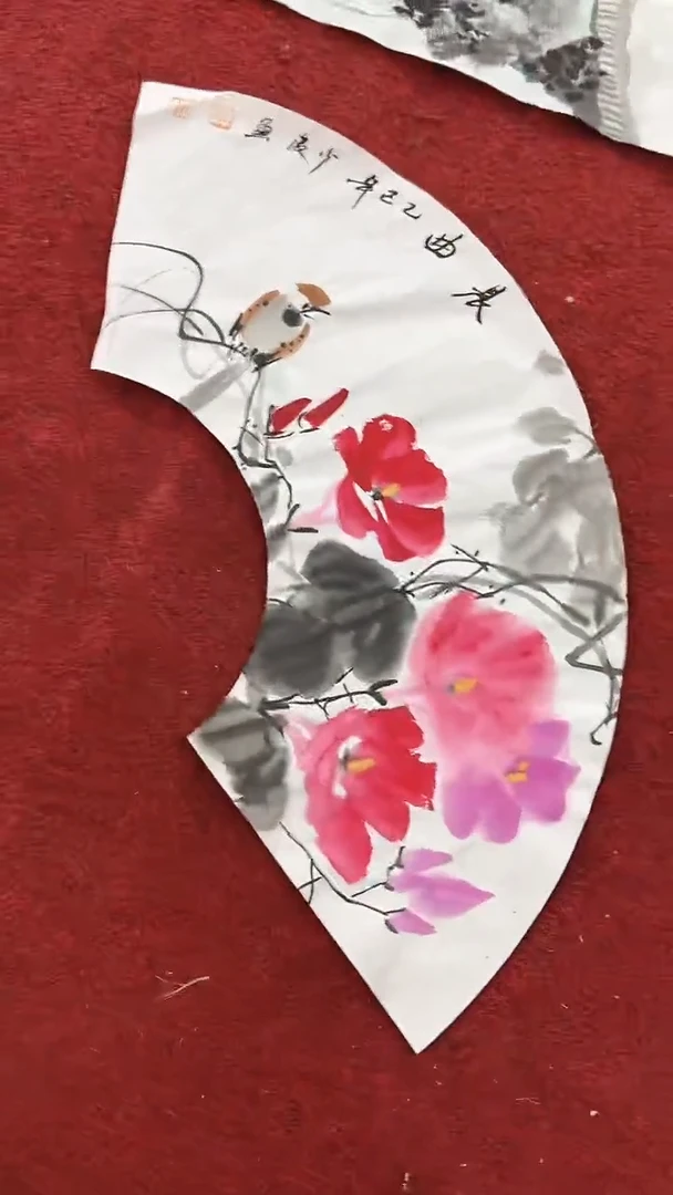 国画卢少波/国画/花鸟