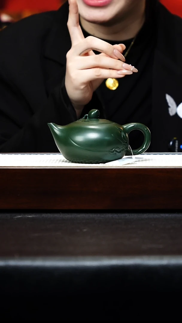 茶壶紫砂宜兴紫砂 西施 陈红