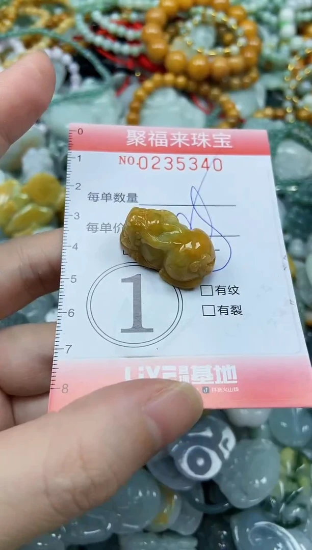 未镶嵌挂件翡翠闪购0235340