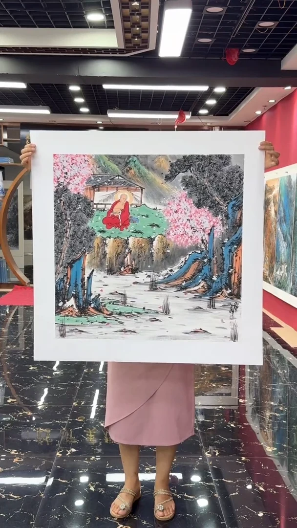 国画国画绘画山水花鸟