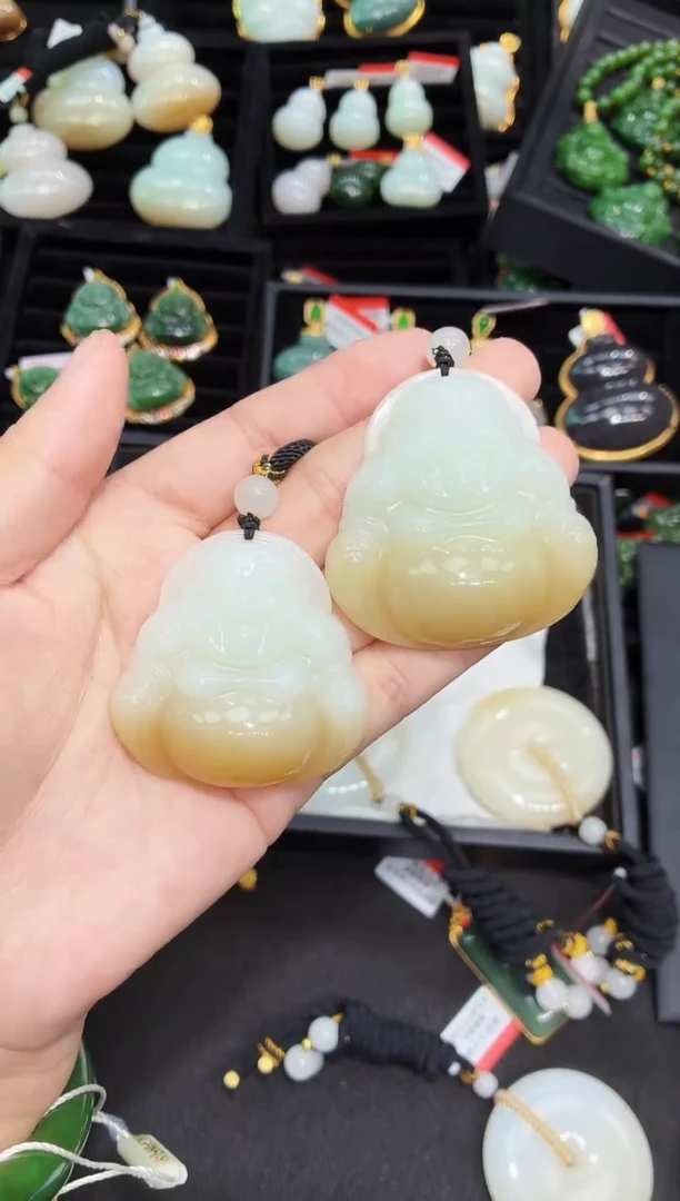 套链未镶嵌和田玉51MM 多样性发一