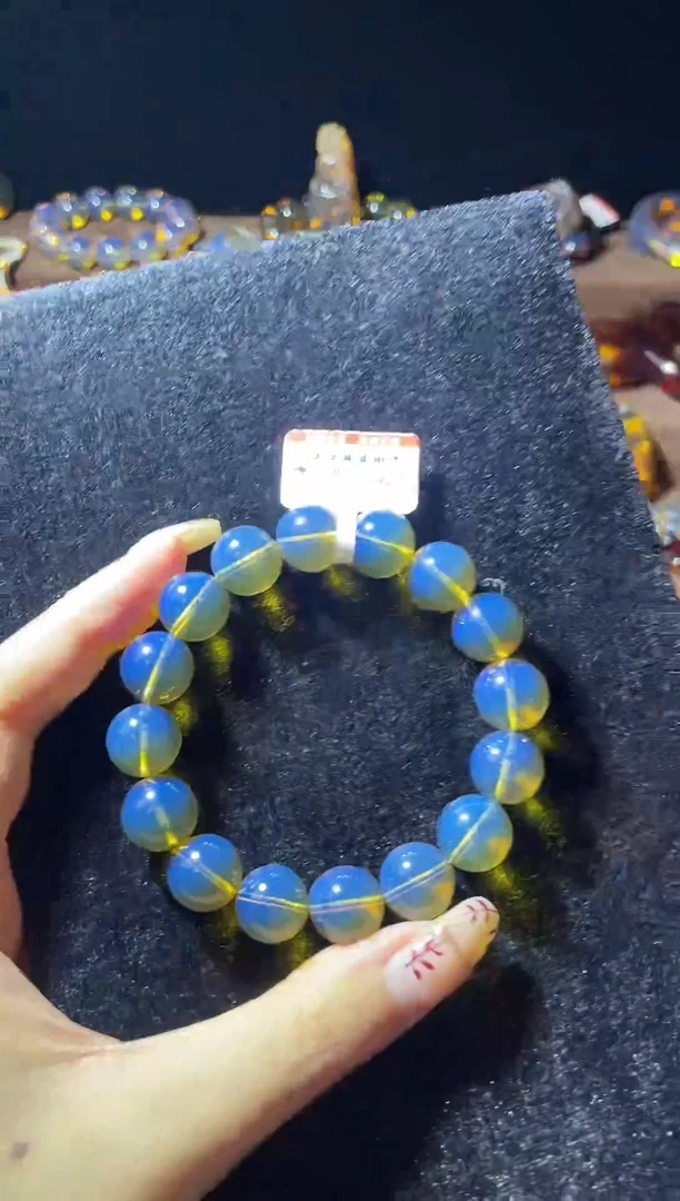 【闪购商品】蓝珀珠宝奇石未镶嵌赛多米