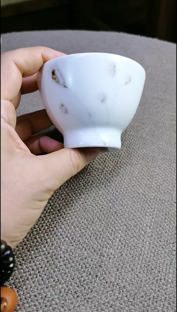 紫粉粉铁釉主人杯