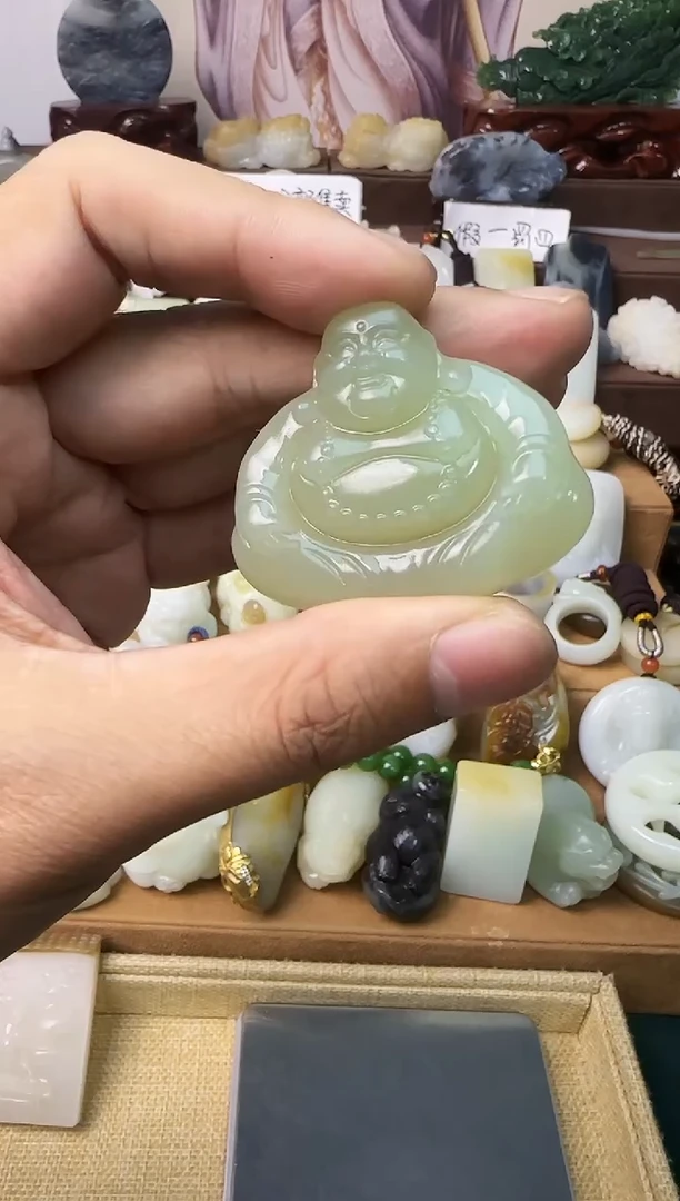 【闪购商品】和田玉颈饰未镶嵌佛公