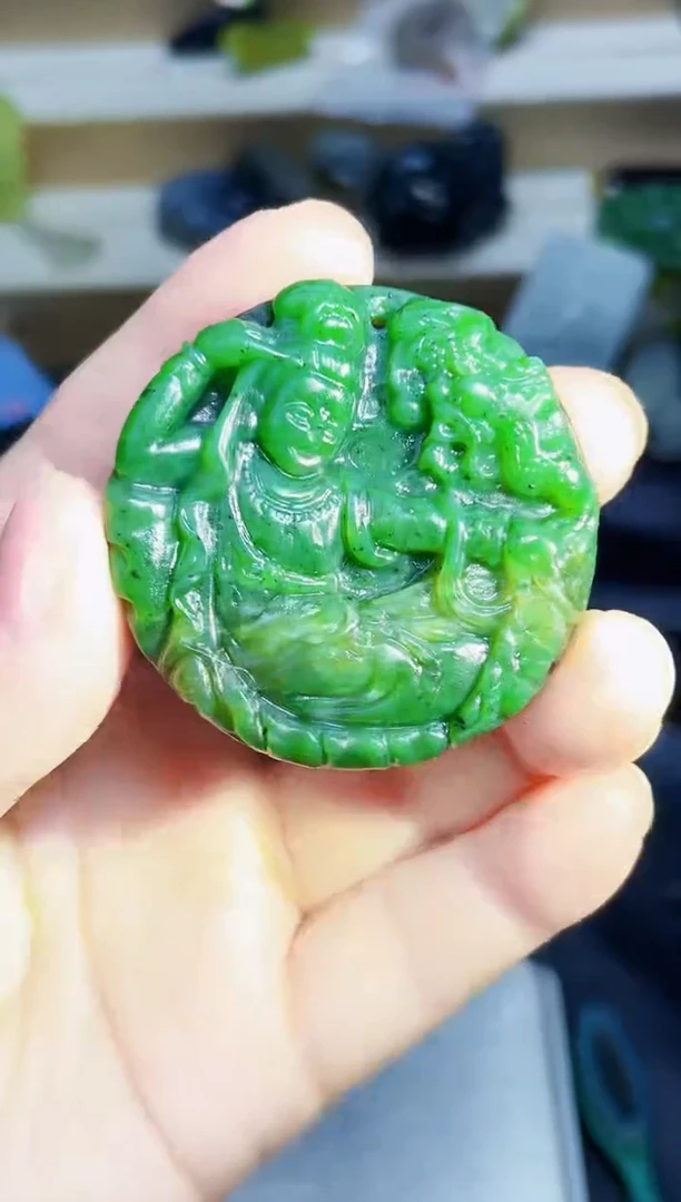 颈饰未镶嵌和田玉1