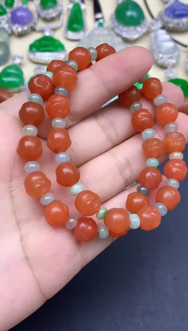 颈饰未镶嵌南红玛瑙436-中国好珍宝-多样性（发其一）